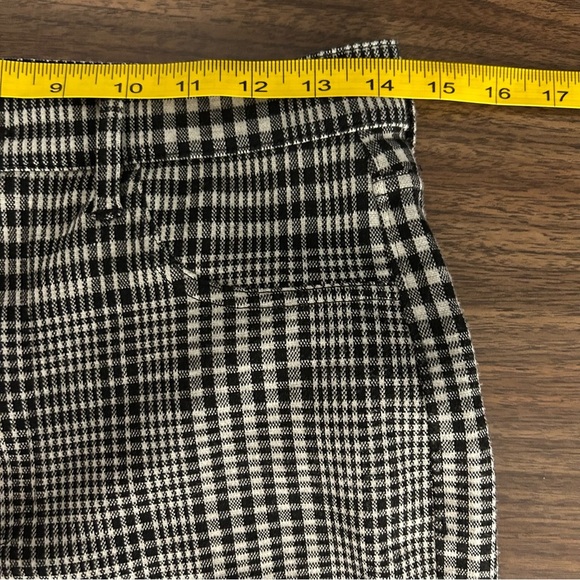 American Eagle Outfitters Monochrome Checkered Pants 8 long - Picture 8 of 11